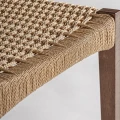 Krzesła plecione do jadalni z drewnianą ramą Tudelle, 2 szt - Vical
