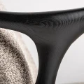 Designerski fotel drewniany tapicerowany Herten - Vical