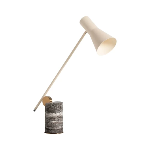 Lampka biurkowa z marmurową podstawą - Vical