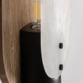 Designerska lampa podłogowa z trawertynu i marmuru Tetbury - Vical