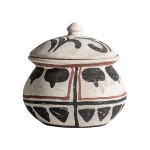 Pojemnik dekoracyjny do przechowywania z pokrywą Kase, terakota - Vical