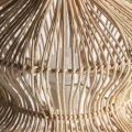 Dekoracyjna lampa sufitowa rattanowa 86cm - Vical