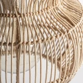 Dekoracyjna lampa sufitowa rattanowa 86cm - Vical