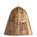 Designerska lampa wisząca z włókien bananowca, 50cm - Vical