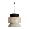 Designerska lampa wisząca z plecionką wiedeńską Bethale - Vical