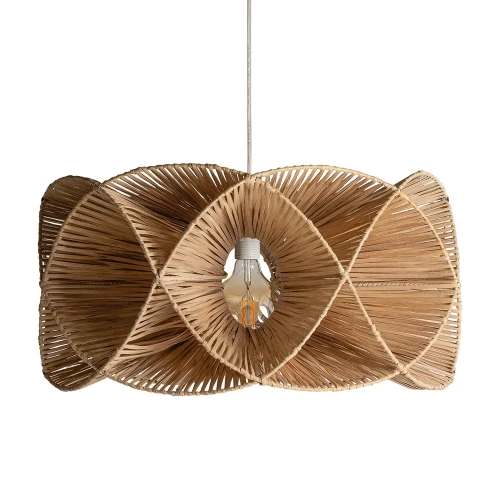 Dekoracyjna lampa z rattanu - Vical