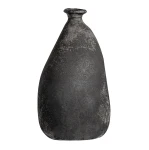 Szklany wazon o nieregularnym kształcie, z efektem postarzenia Blaj - Vical