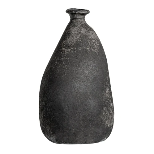 Szklany wazon o nieregularnym kształcie, z efektem postarzenia Blaj - Vical