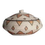 Kosz rattanowy z pokrywą Zirba Ø60 - Vical 