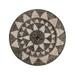 Dekoracja na ścianę z rattanu Zirba Brown 60 - Vical