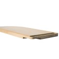 Deska do krojenia z rowkami Curve 50x27 cm - Andersen Furniture