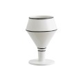 Ceramiczne kieliszki w linie Capparis białe, 2 szt - Nordal
