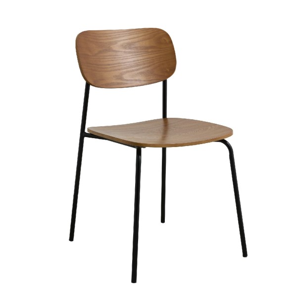 Wooden bar stool Angle Beech 75 - Form and Refine