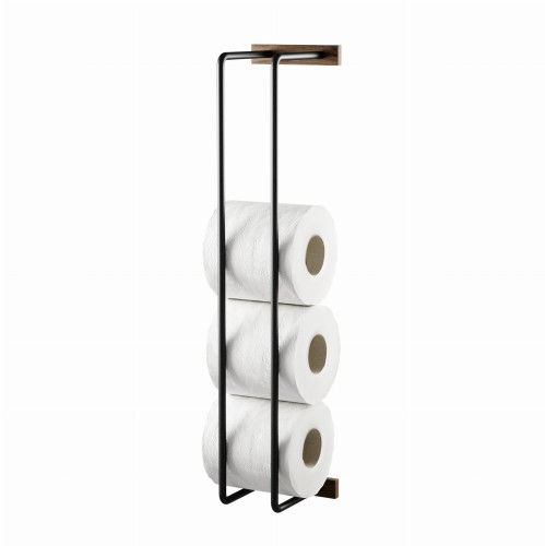 Wieszak na papier toaletowy Bathroom, dąb wędzony - EKTA Living