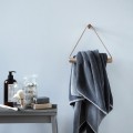Nowoczesny wieszak na ręczniki Bathroom, dąb olejowany - EKTA Living