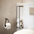 Uchwyt na papier toaletowy Bathroom, dąb czarny - EKTA Living