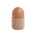 Kieliszki do jajek drewniane Egg Me, dąb olejowany, 2 szt - EKTA Living