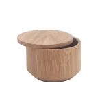 Pojemnik na sól Salt Me, dąb naturalny - EKTA Living