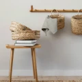 Wieszak na ścianę Dot z 6 haczykami, dąb olejowany - EKTA Living
