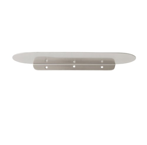 Wąska półka metalowa Fanoe 11x35, srebrna - Nordal