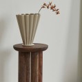 Ceramiczny wazon wąski Colla, piaskowy - Nordal