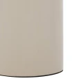 Lampa stołowa ze szklanym kloszem z reliefem Asti, beżowa - Atmosphera