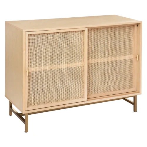 Mała komoda z rattanem Rayo - Atmosphera