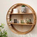 Okrągła półka ścienna Inacio w stylu boho - Atmosphera