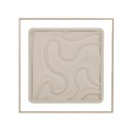 Dekoracja ścienna La Marée Basse N1 60x60, beżowa - Pomax