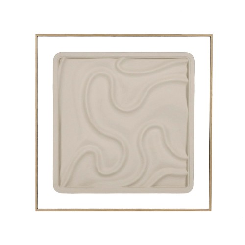 Dekoracja ścienna La Marée Basse N1 60x60, beżowa - Pomax