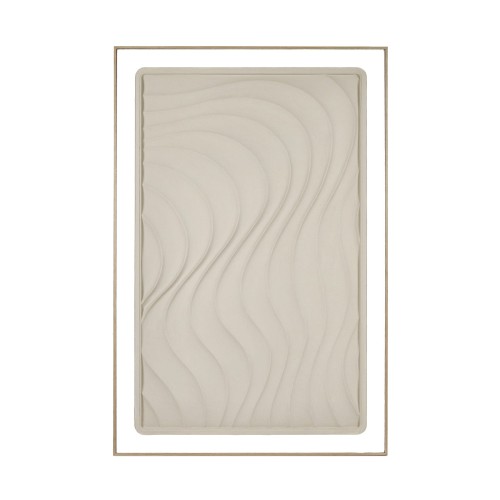 Dekoracja ścienna La Marée Basse N3 120x80, beżowa - Pomax
