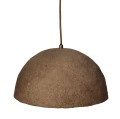 Lampa wisząca z pulpy papierowej Tierra Coffee Ø36 - Pomax