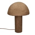 Lampa stołowa z pulpy papierowej Tierra Coffee 48 - Pomax