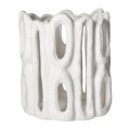 Biały lampion ceramiczny Cadiz 25 – Pomax