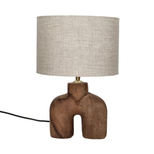 Lampa stołowa drewniana Lampedusa 38 - Pomax