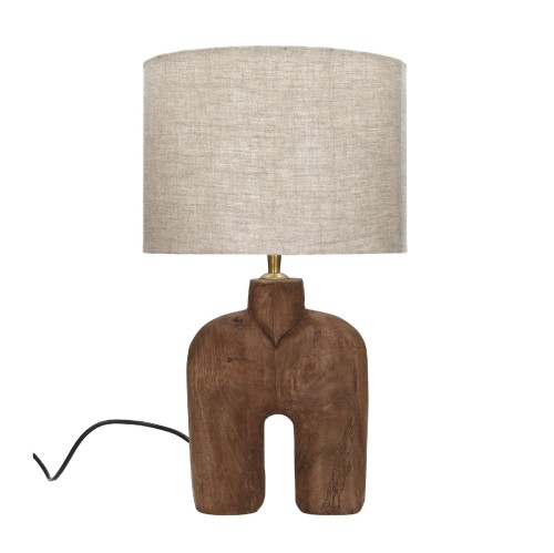 Lampa stołowa drewniana Lampedusa 49 - Pomax