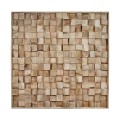 Dekoracja ścienna z drewna mango Mangga 120x120 - Pomax