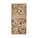 Dekoracja ścienna z drewna mango Mangga 55x120 - Pomax