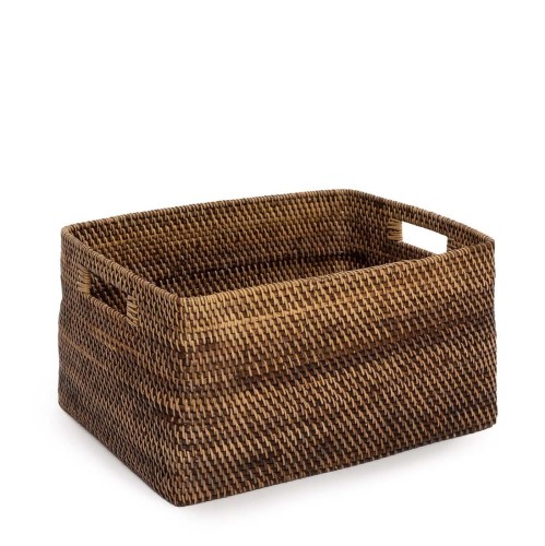 Kosz rattanowy prostokątny Colonial M - Bazar Bizar