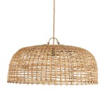 Rattanowy abażur Cloche Ø60 - Bazar Bizar