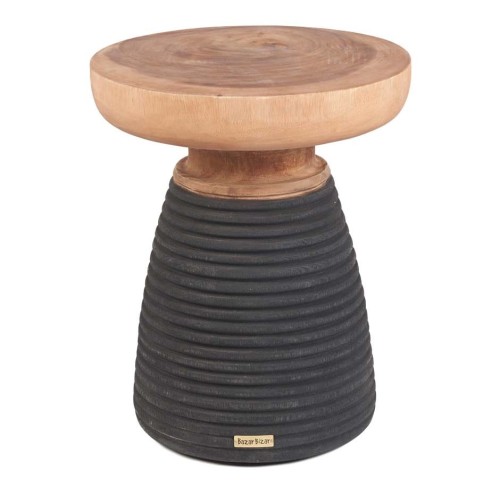 Stolik boczny z drewna suar End - Bazar Bizar