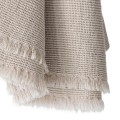 Koc wafel Calma 140x200, z bawełny i lnu - Tell Me More