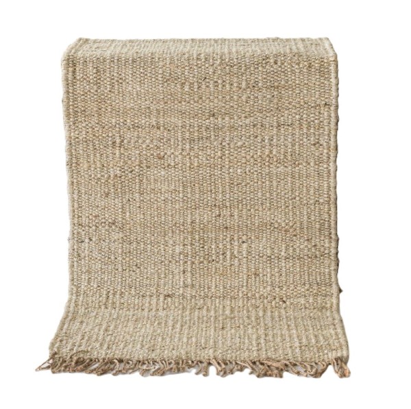 Dywanik z konopi 80x150, naturalny bielony - Tell Me More