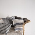 Poszewka na poduszkę w paski z lnu Mika 50x50 - Tell Me More