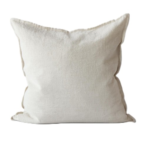 Lniana poszewka na poduszkę Marion 50x50, pszeniczny - Tell Me More