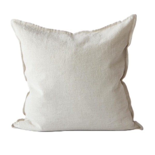 Lniana poszewka na poduszkę Marion 50x50, pszeniczny - Tell Me More