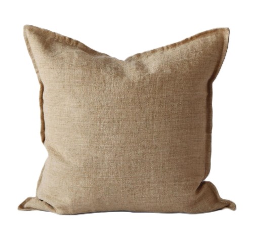 Lniana poszewka na poduszkę Marion 50x50, Pampas - Tell Me More