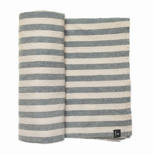 Obrus w paski Riviera Azur, 145x330 - Himla