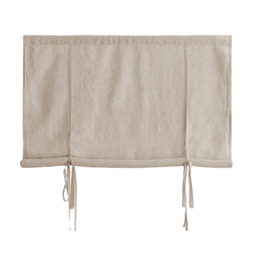 Lniana zasłona do kuchni i łazienki 140x120 Sunshine 18th Century, oatmeal - Himla