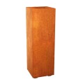 Wysoka donica corten Alto 30x30x90 - Decorti